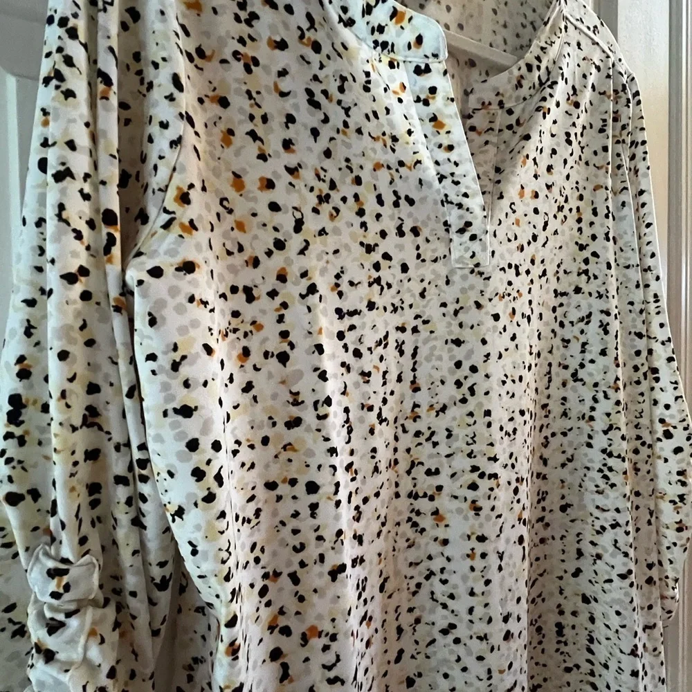 Jones New York Spotted Top, Large - Picture 6 of 8
